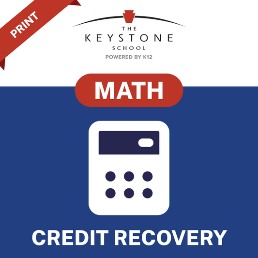 Integrated Math Grades 10-11 Print Credit Recovery